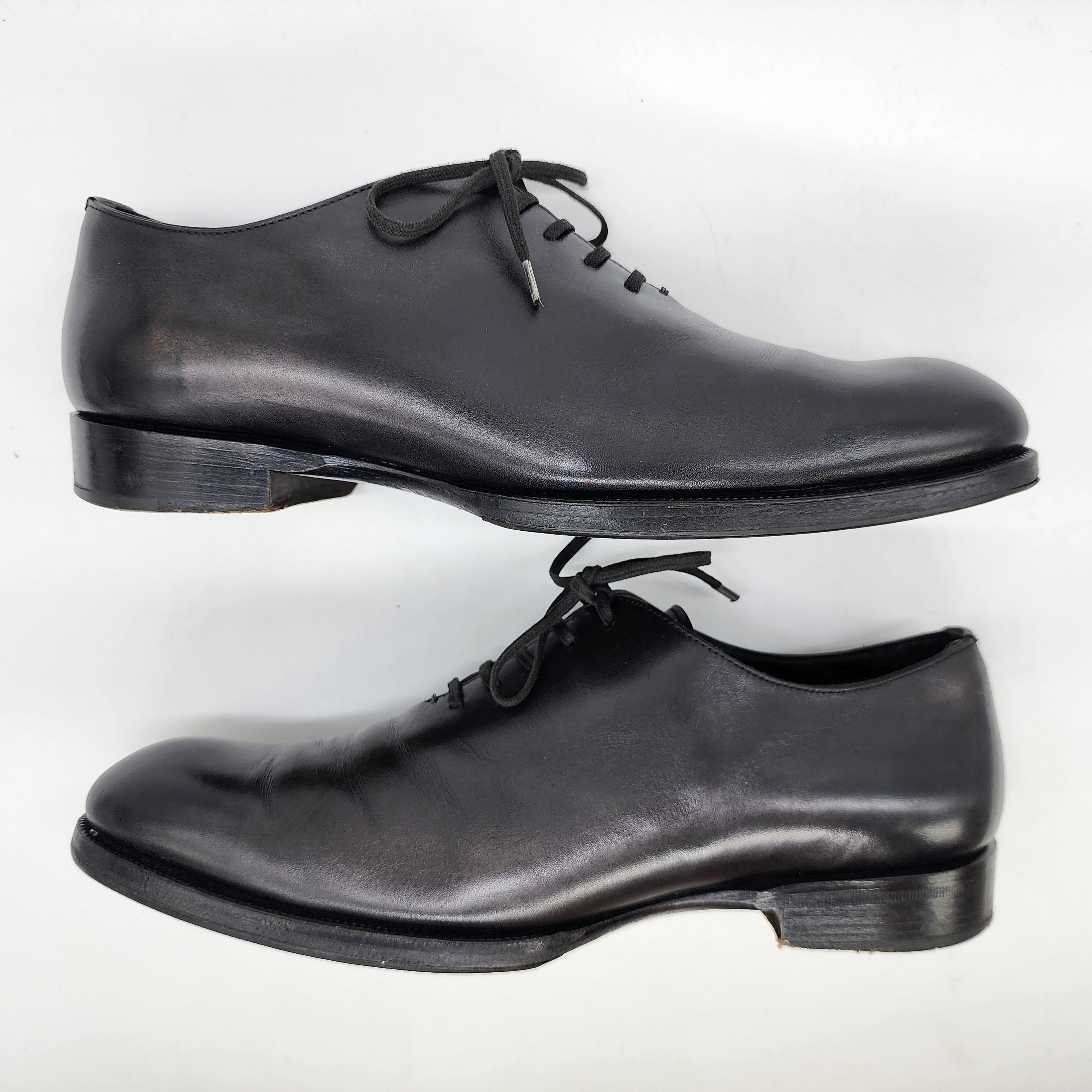 Tom Ford - Elkan Black Leather Whole-cut Oxford Shoes - 5