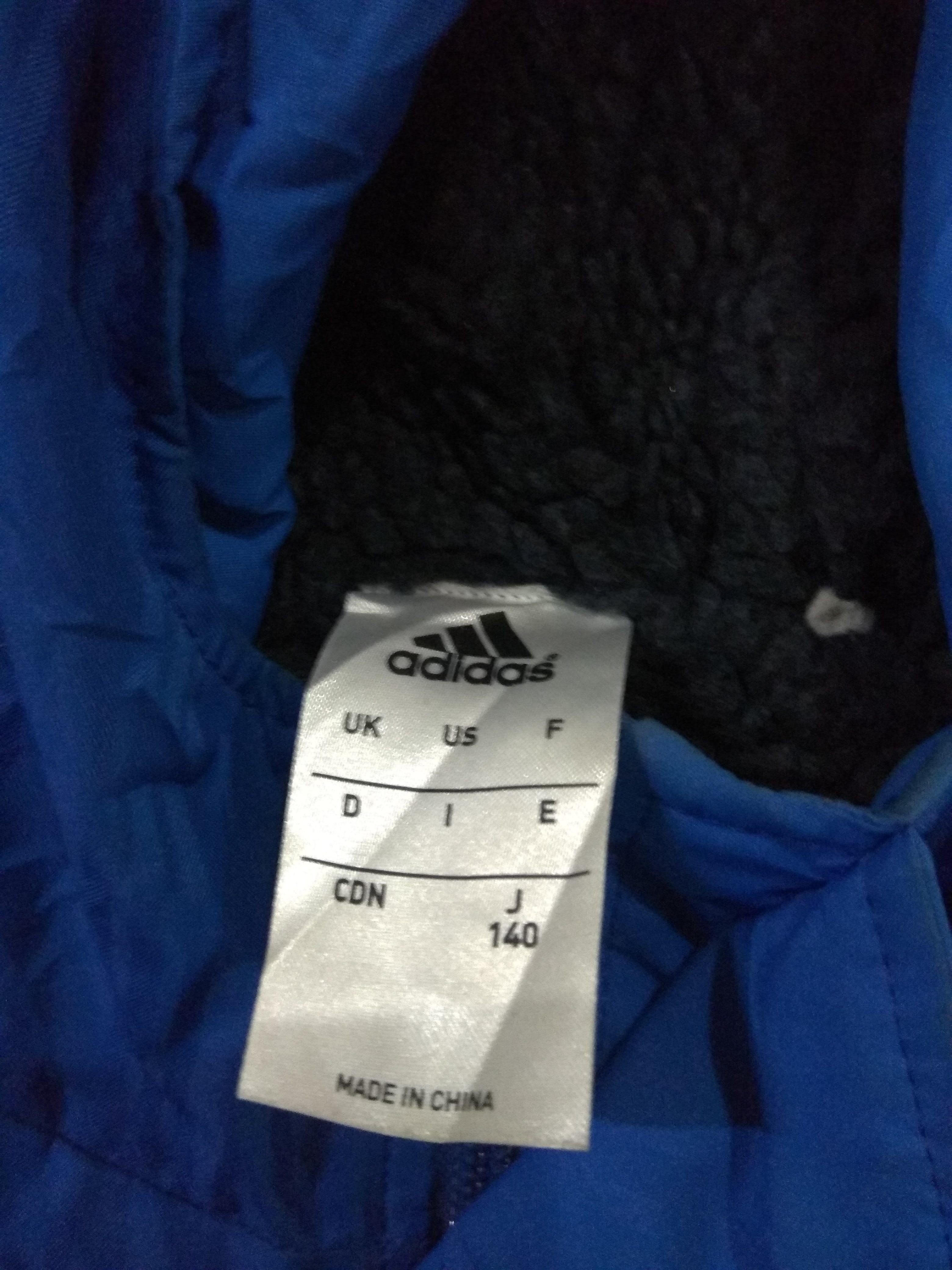 adidas spell out big logo long jacket - 6