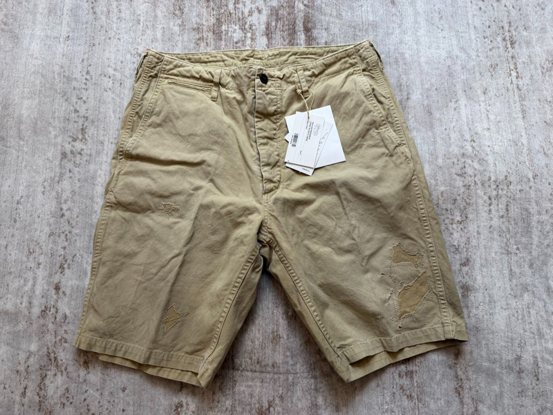 VISVIM 21SS ICT CHINO SHORTS DMGD - 1