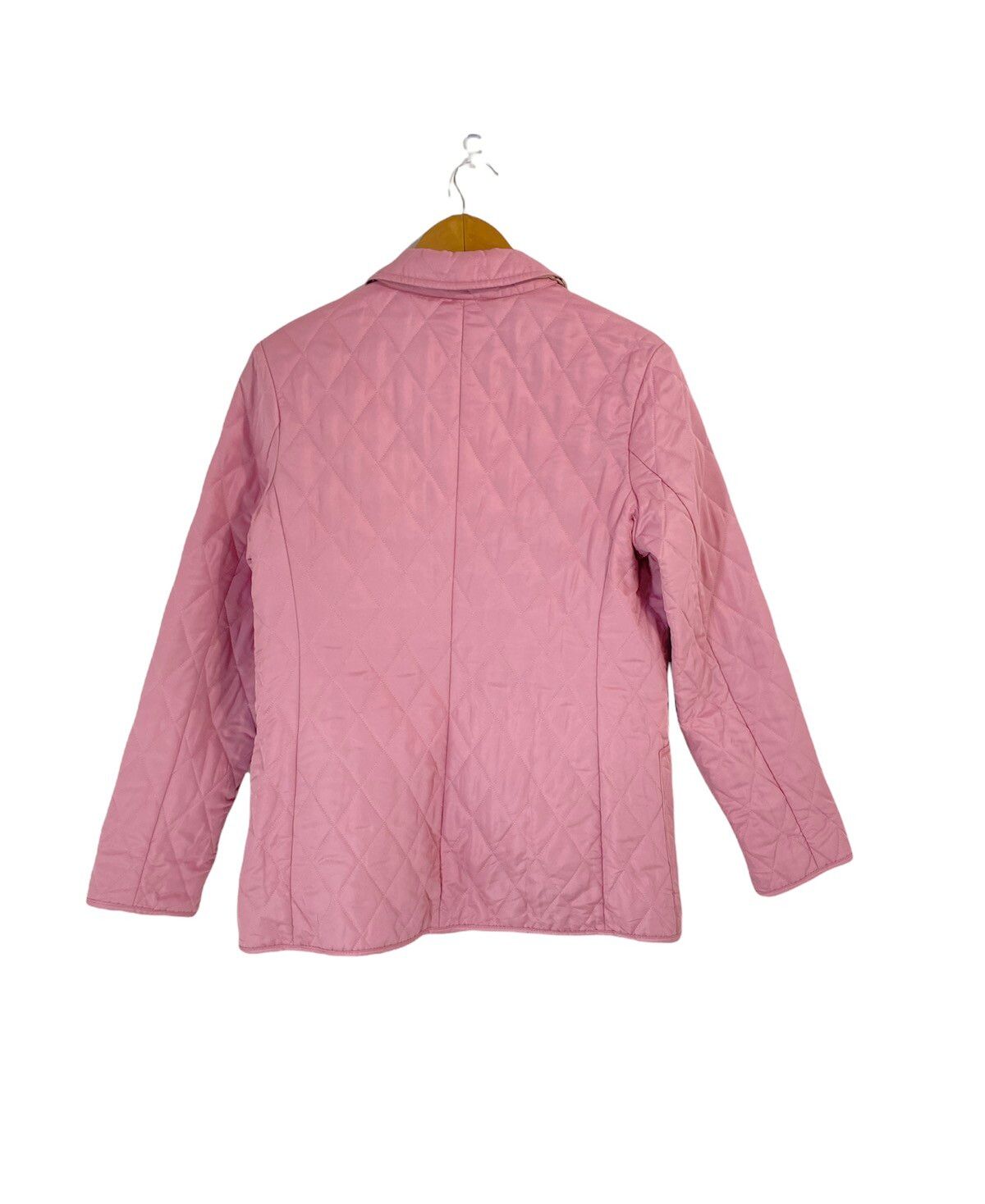 Burberry Quilted Jacket Design Pink Color Nova Check - 2
