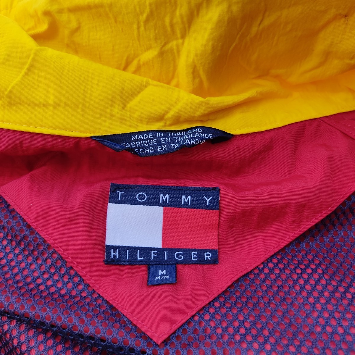 Tommy Hilfiger - Red Color Block Hoodie Jacket - 10