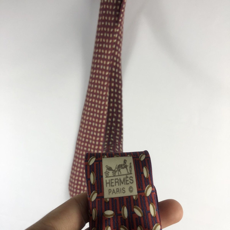 Hermes Paris Silk Tie - 1