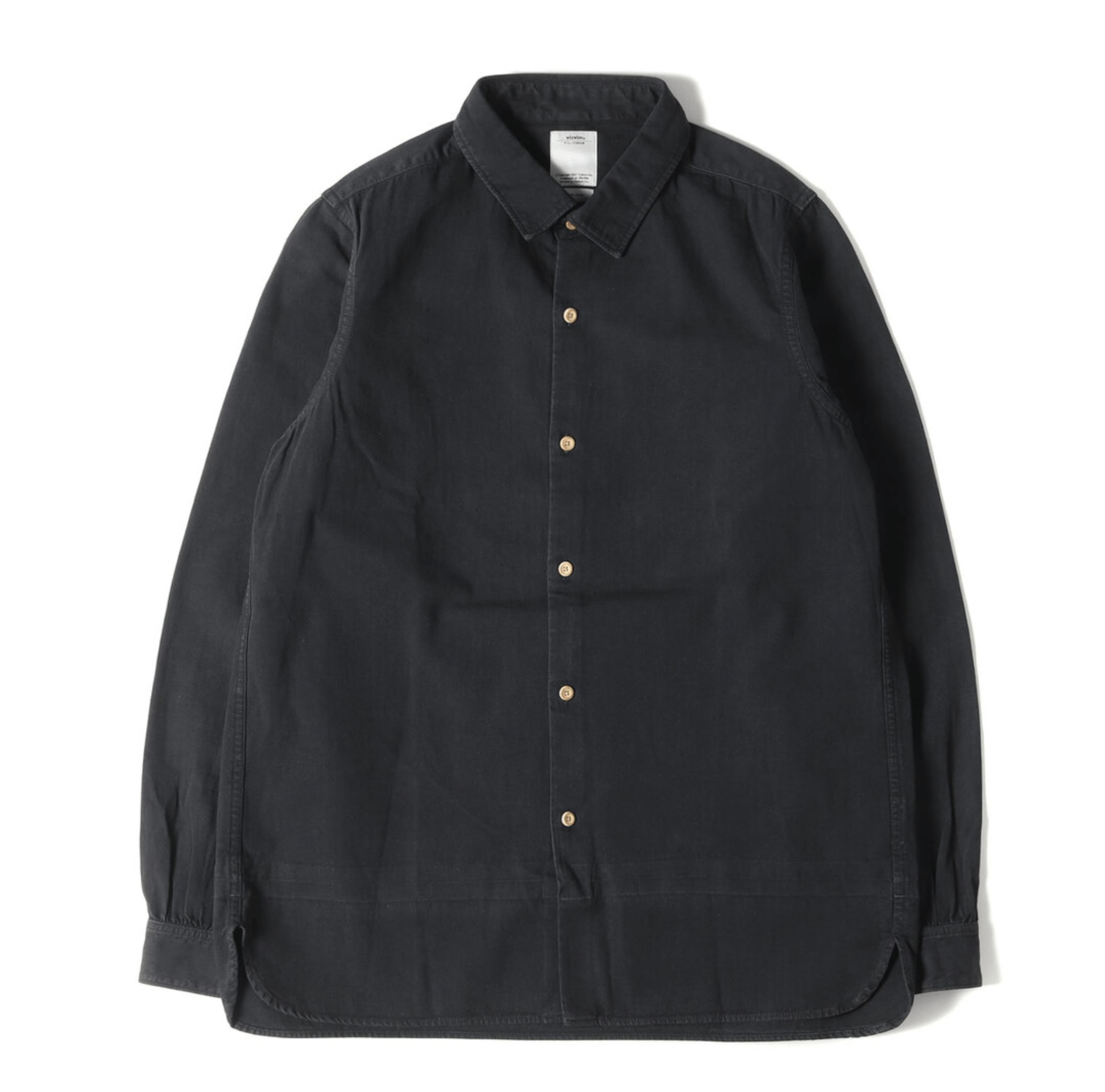 overdyed long rider l/s shirt . size 2 . 0115205011010