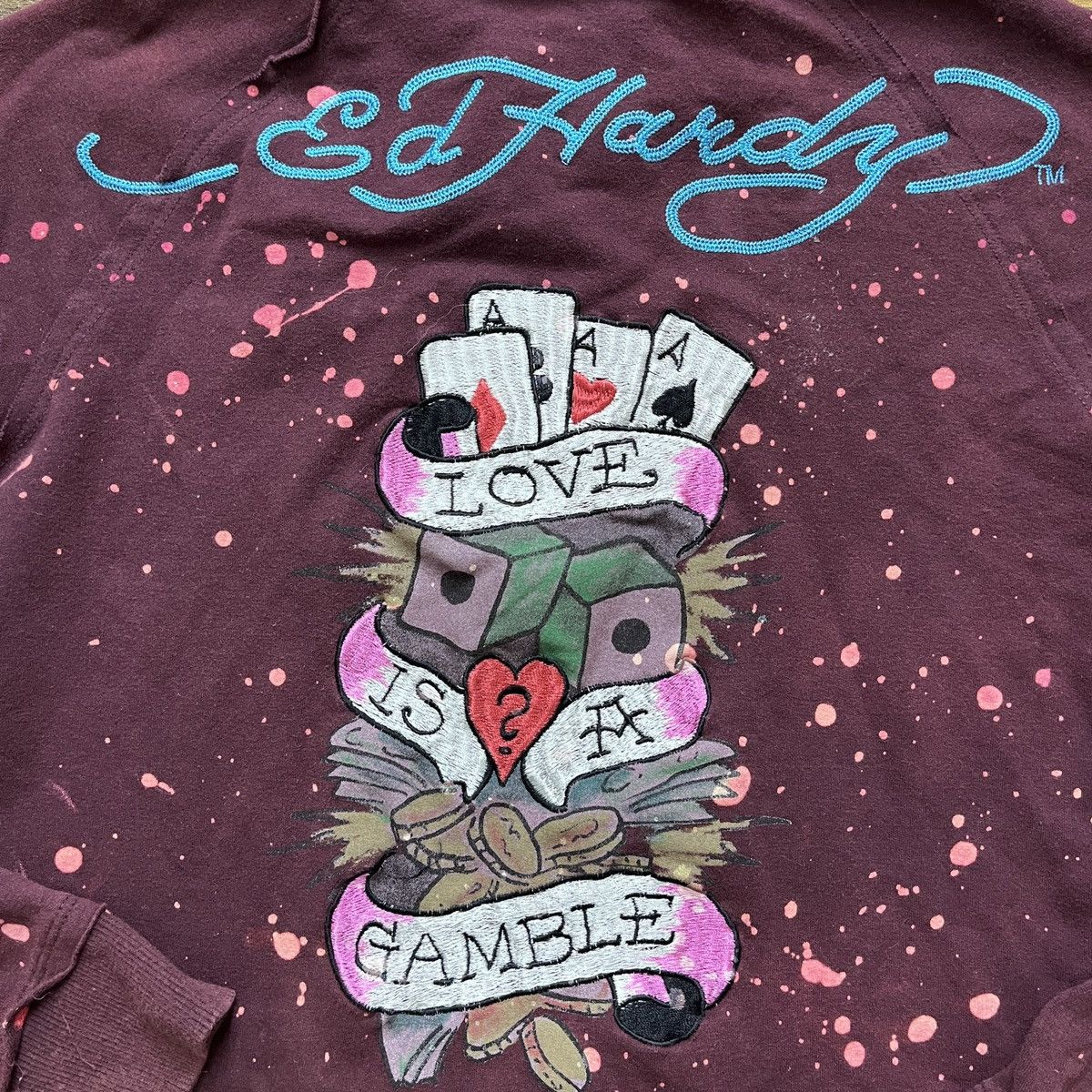 Vintage - Ed Hardy Love Is A Gamble By Christian Audigier - 16