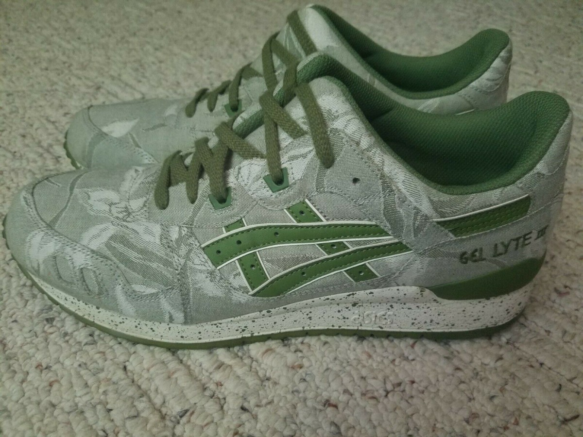 Asics Gel-Lyte III Green Leaf Print H633N-8181 - 1