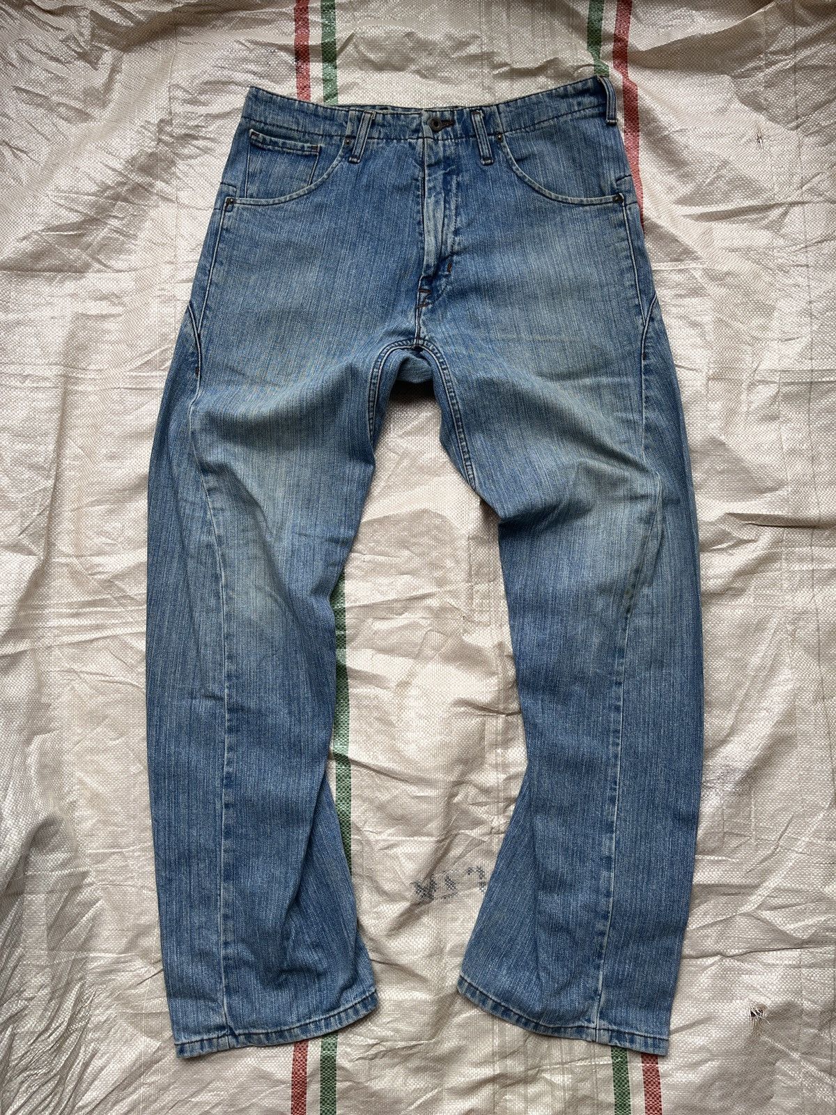 Volcom Stone Asymmetrical J Leg Denim Jeans - 20