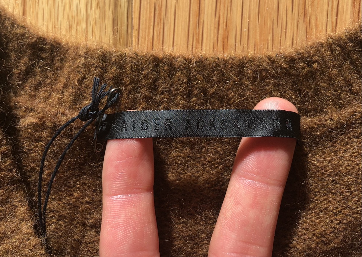 SS2017 Haider Ackermann Cashmere Layered Knit Sweater - 3