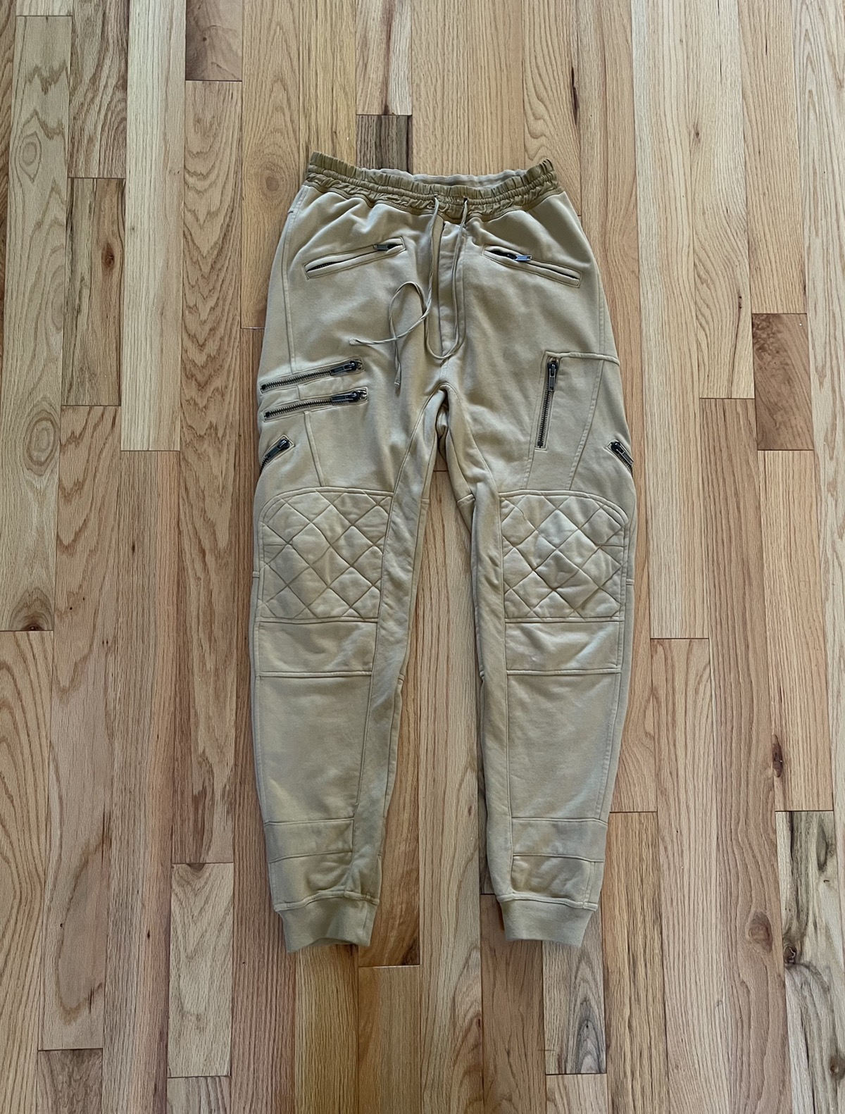 Haider Ackermann Moto-Zip Cotton Sweatpants