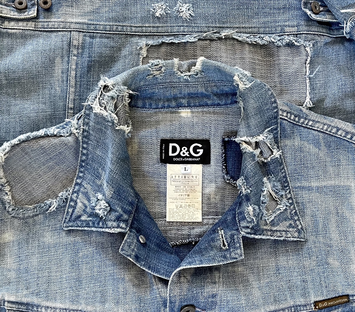 AW2004 Dolce & Gabbana Japan Exclusive Denim Jacket - 4