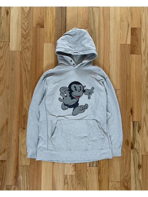 A BATHING APE® Early 2000s Bape Baby Milo Caricature Graphic Hoodie