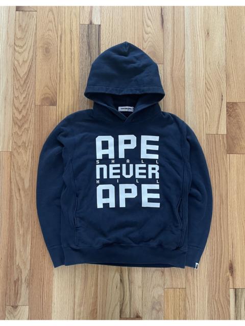 A BATHING APE® Bape “Ape Shall Never Kill Ape” Pullover Graphic Hoodie