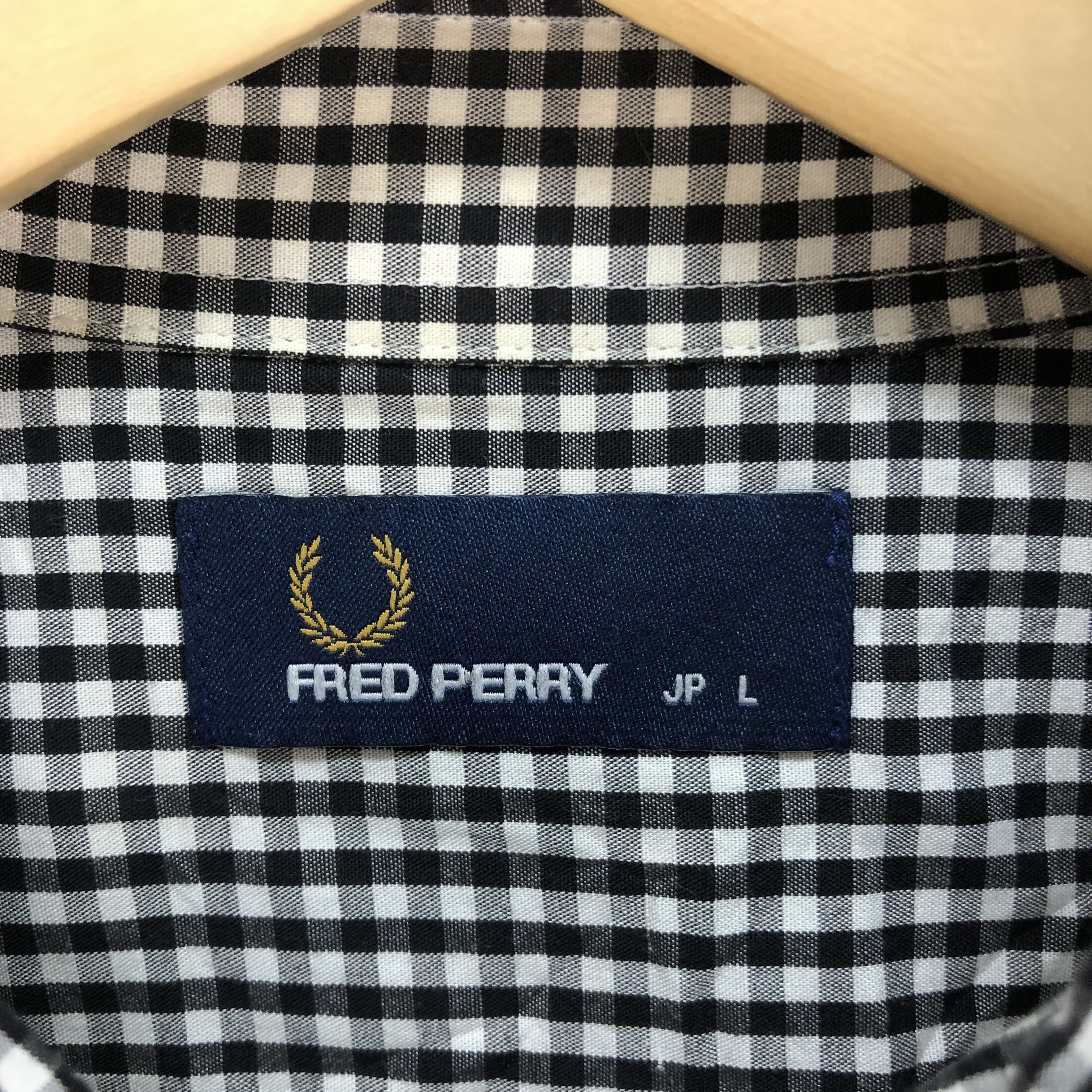 Fred Perry Checked Button Ups Polo Shirts #6023-218 - 6
