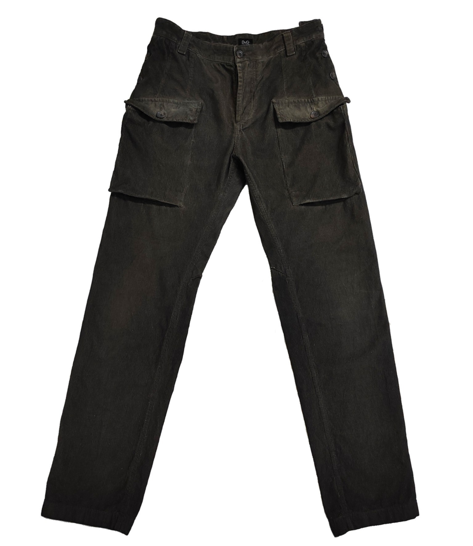 AW2003 Dolce and Gabbana pocket cargo military pants - 1