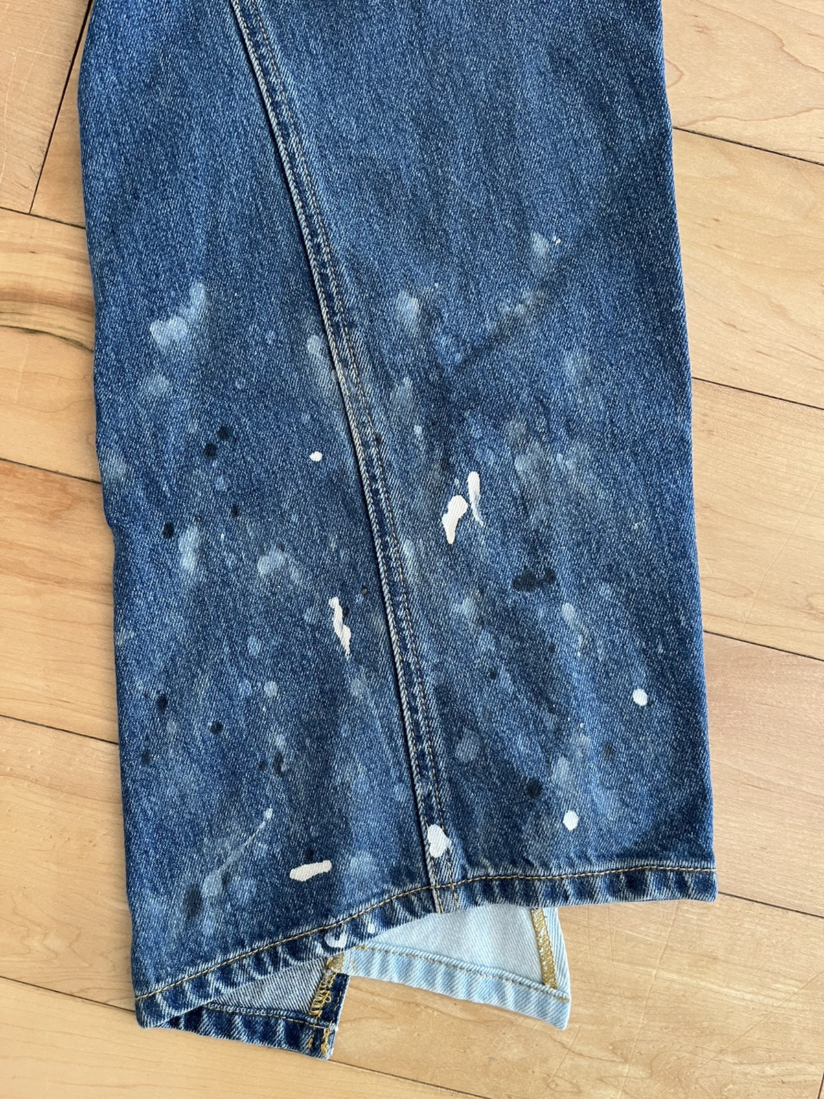 Lanvin X Gallery Dept Flared painter Denim - 14