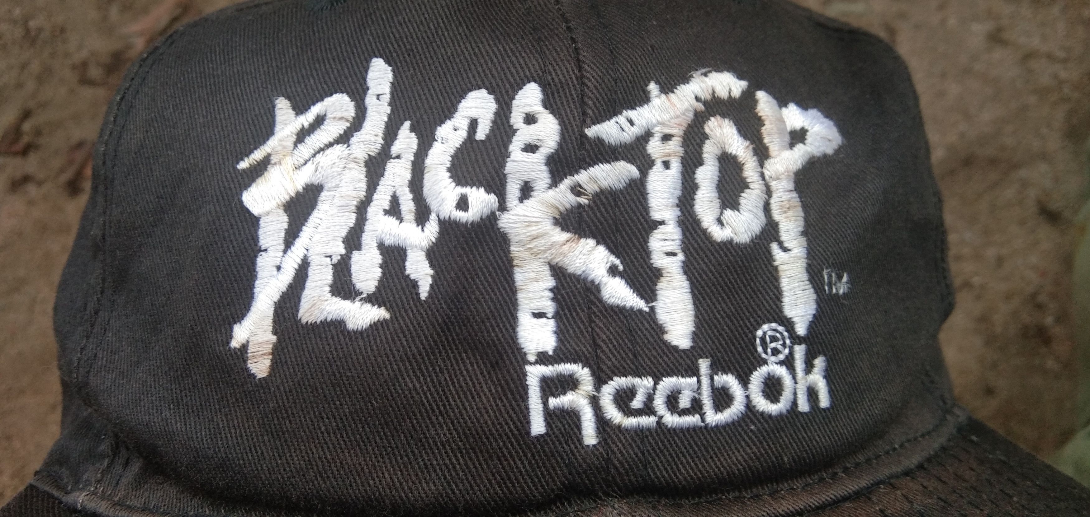 VINTAGE REEBOK BLACKTOP HAT - 12