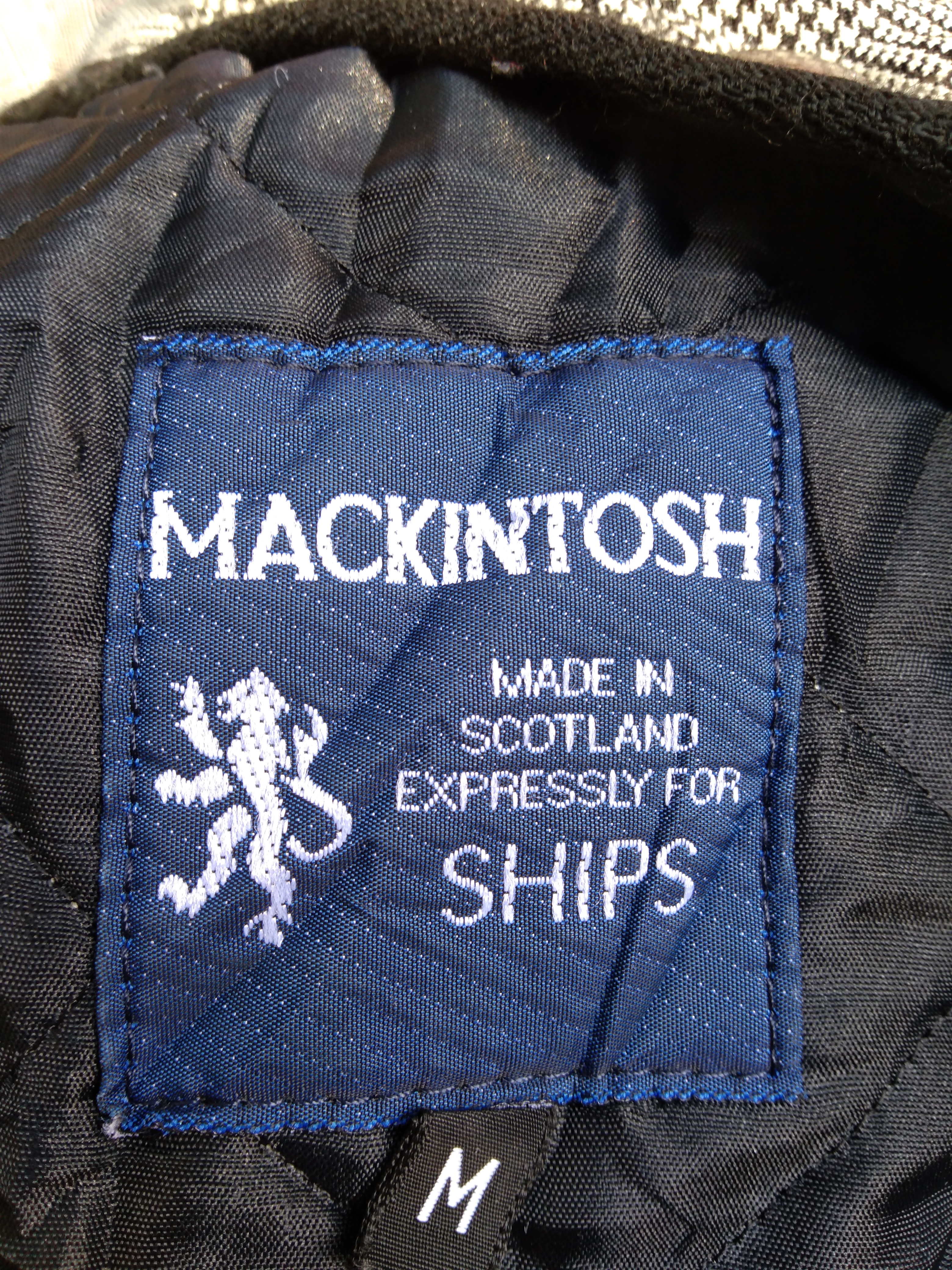 VINTAGE MACKINTOSH x SHIPS QUILTED JACKET - 10