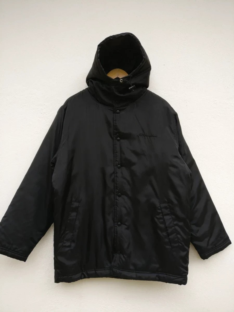 Black - Outerwear Raincoat Hoodie Jacket - 2