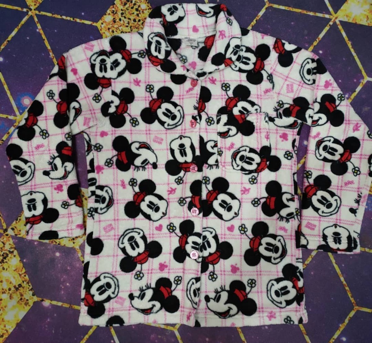 Disney - Full Print Minnie Mouse Fleece pyjamas - 2