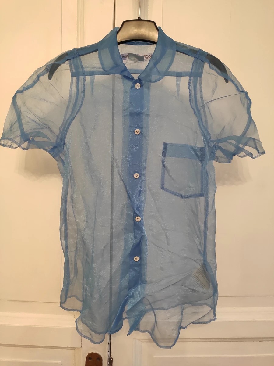 ARCHIVE! AD2003 Transparent blue blouse - 1