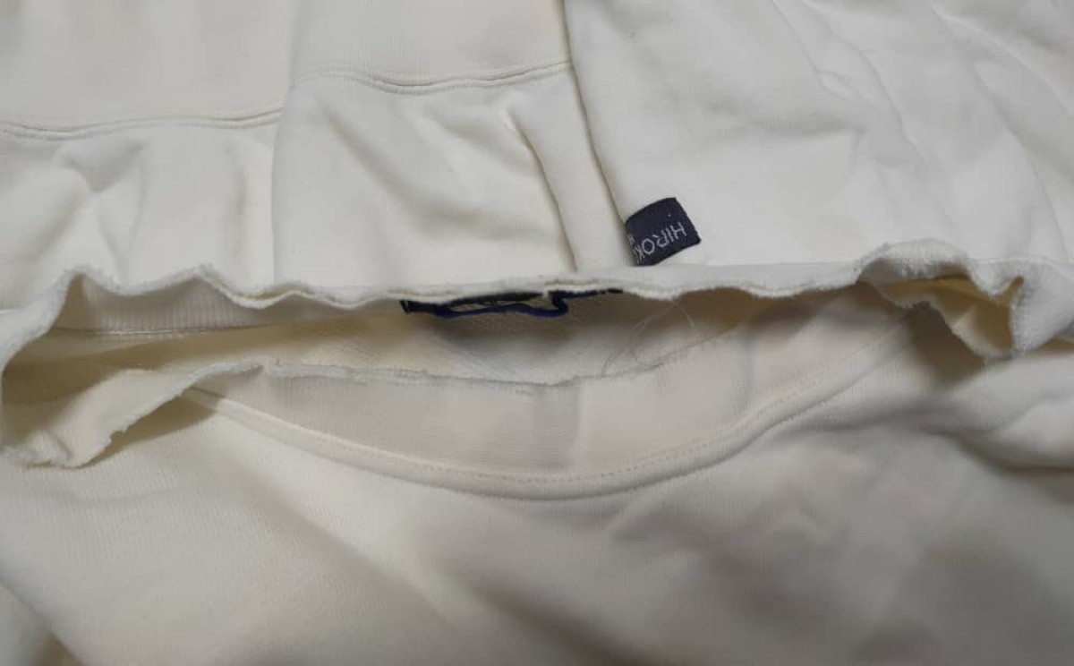 Hiroko Koshino Homme - DELETE TODAY Hiroko Koshino Big Logo Jumper - 4