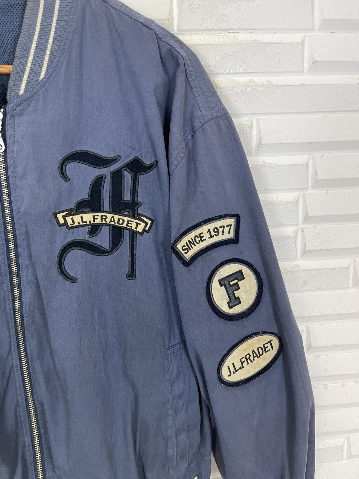 Japanese Brand - ✅OFFER YOU🚀VINTAGE 90’s JL FRADET PATCHES VARSITY COTTON - 3