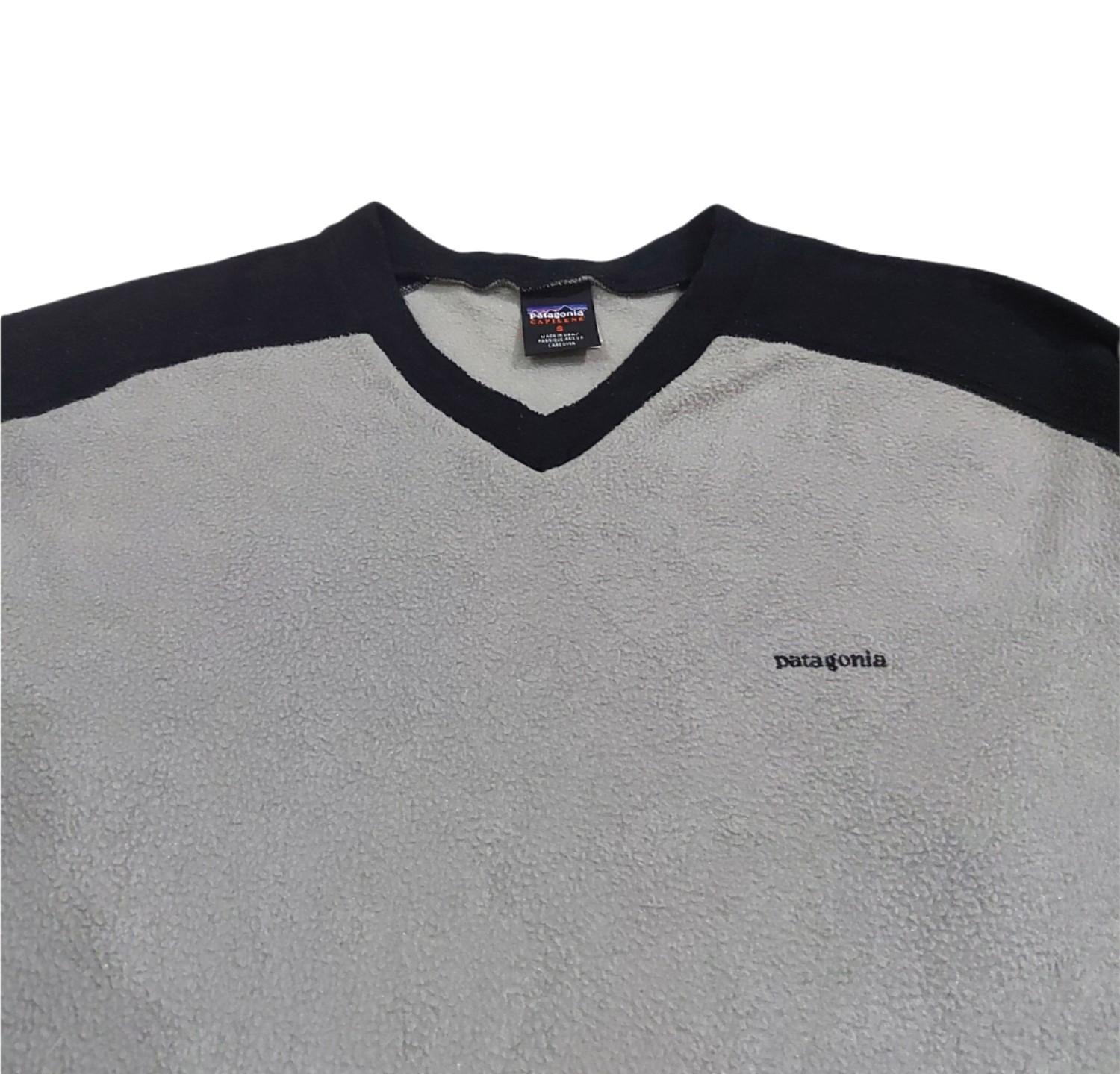 RARE! VTG PATAGONIA CAPILENE MADE IN U.S.A RAGLAN FLEECE - 5