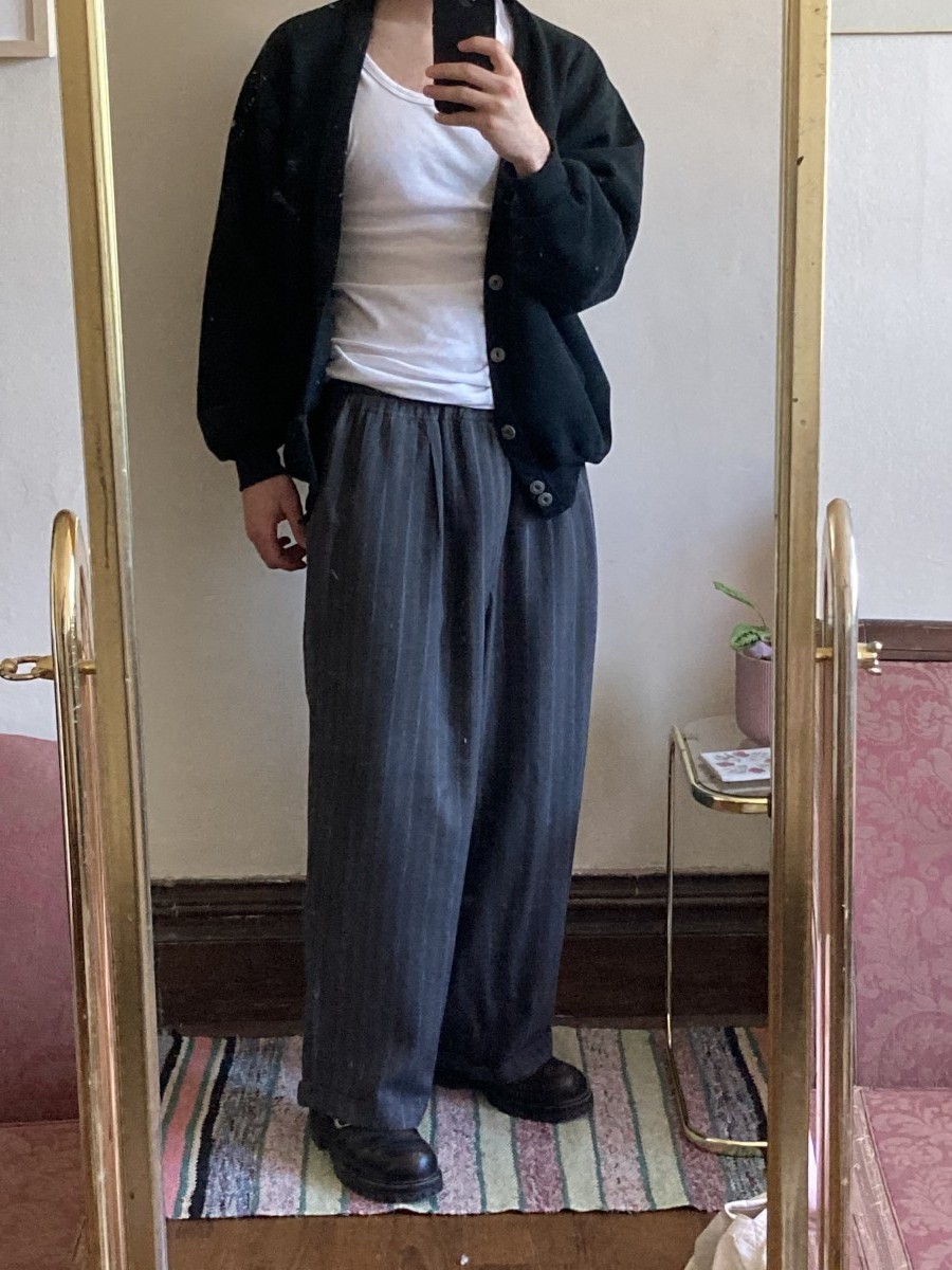 CDGH 1995 Rayon striped pants - 6