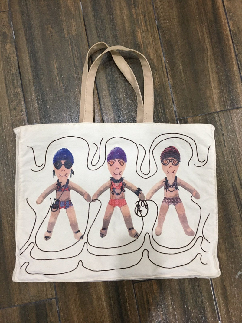Rare Marni Ragdoll Puppet Tote Bag - 1