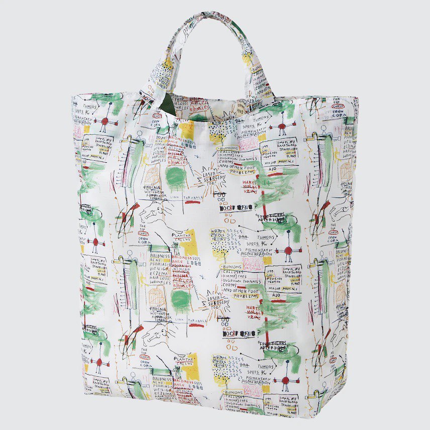 Jean-Michel Basquiat Pocketable Tote Bag Limited Edition - 1
