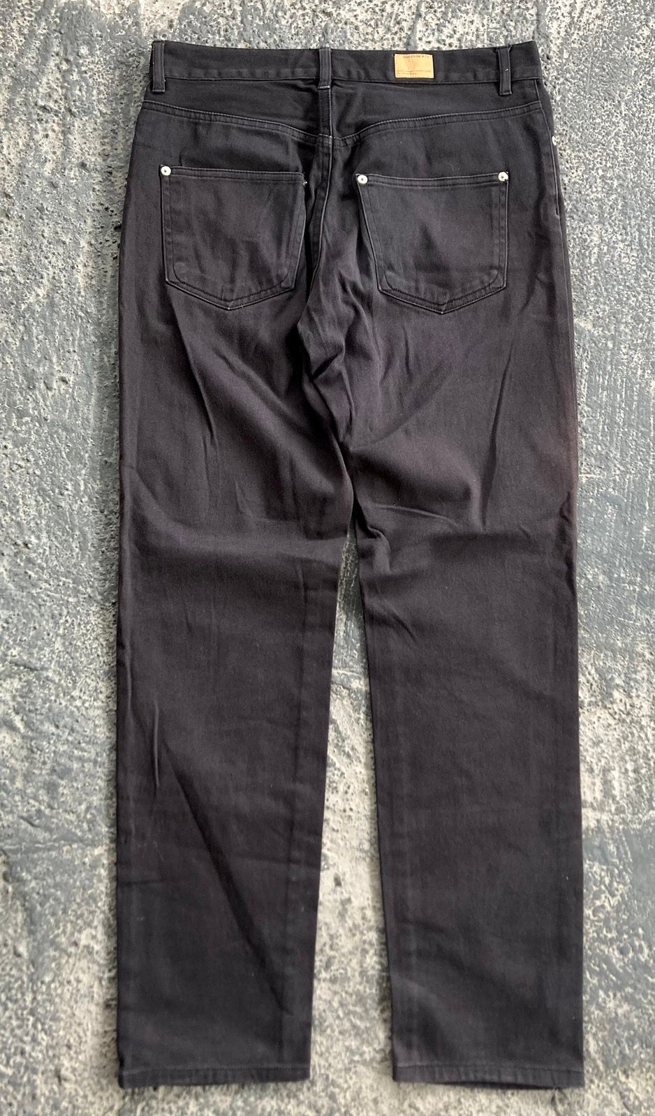 Vintage Abahouse Ecru Black Pants - 2