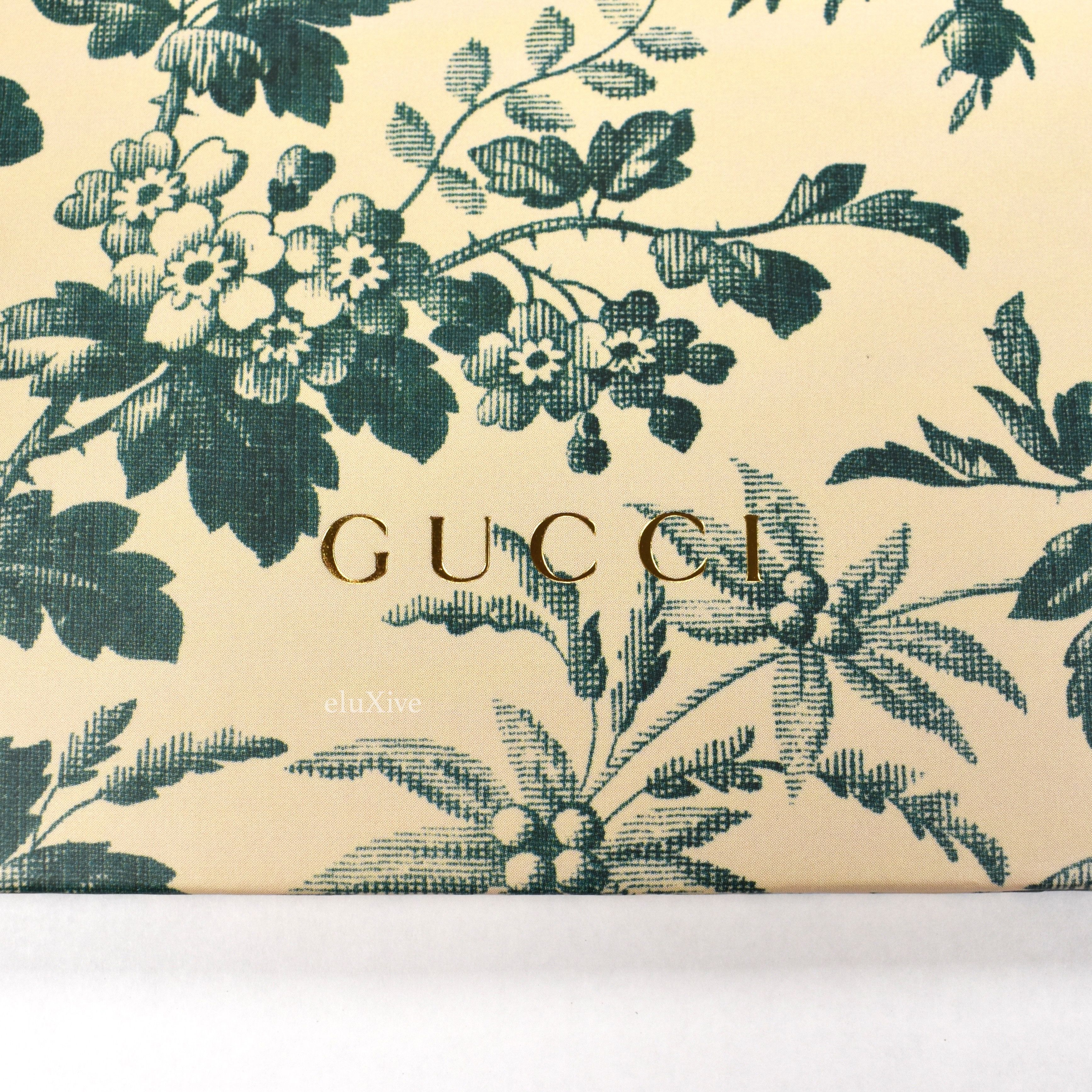 Gucci Foliage Print Logo Notebook DS - 3