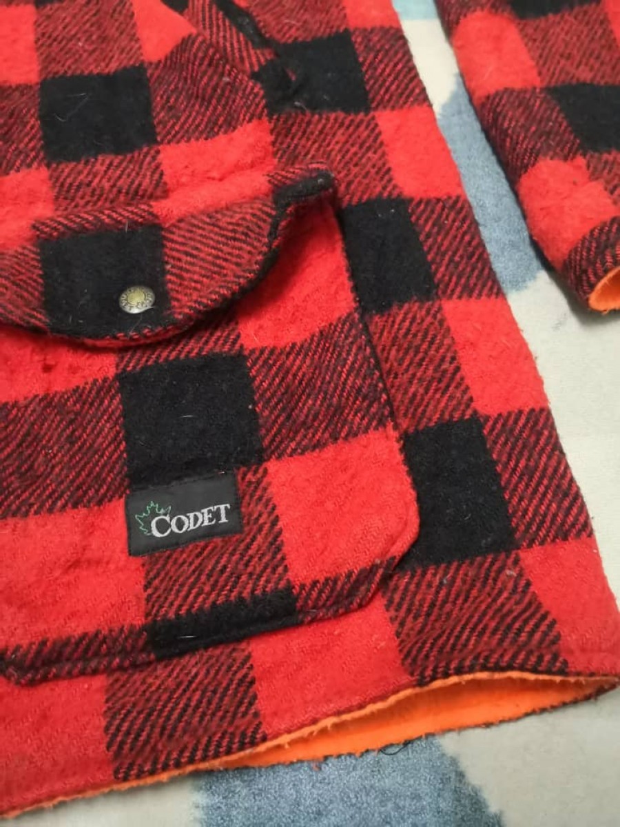 Flannel - 2 in 1 Reversible Codet Wool Jacket - 3