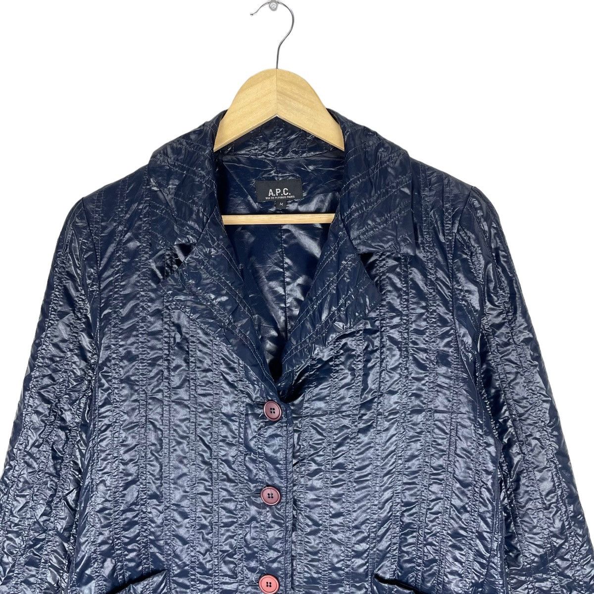 ❄️A.P.C FRANCE QUILTED BUTTON JACKET - 2