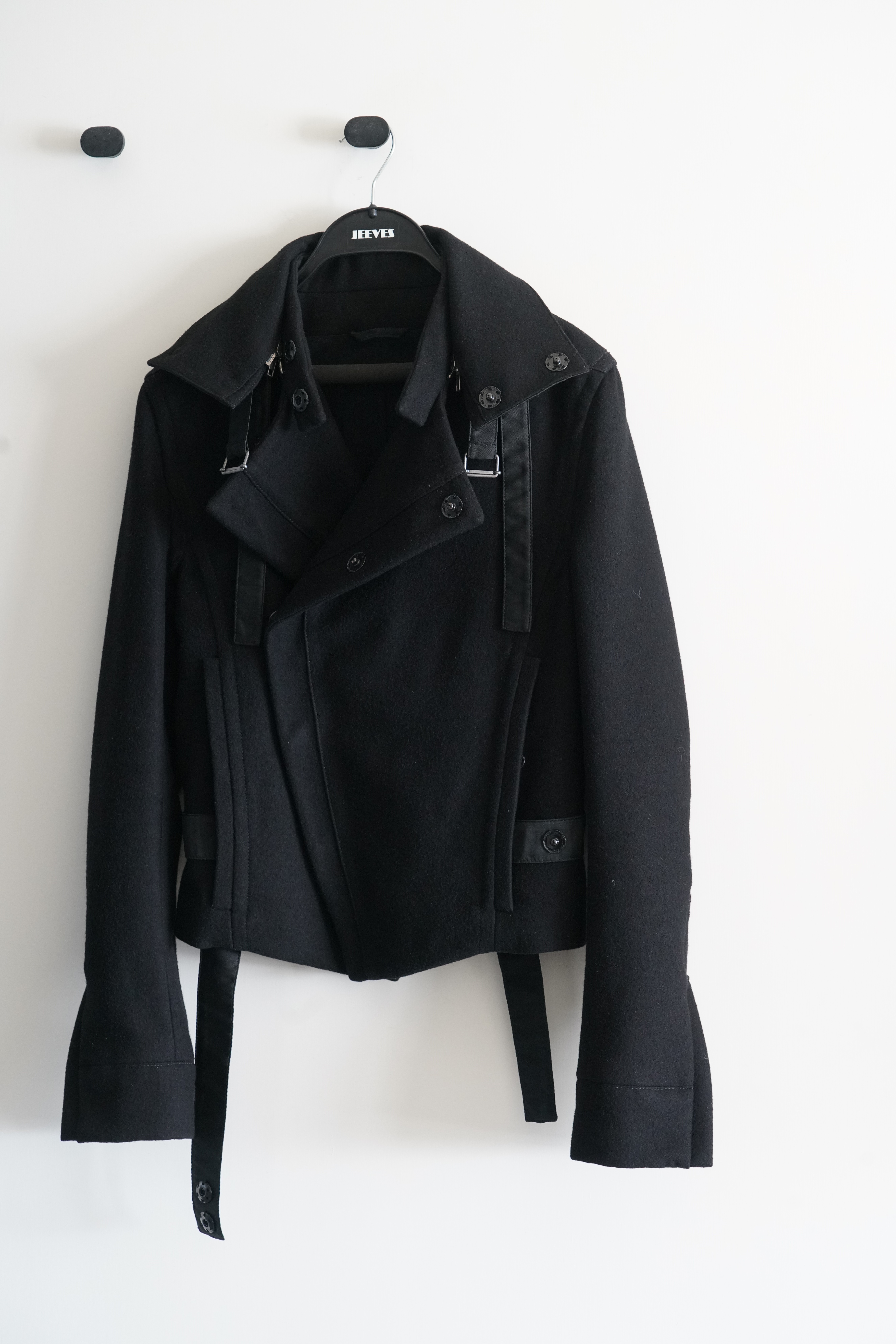 FW12 Double Breasted Bomber Jacket - 11