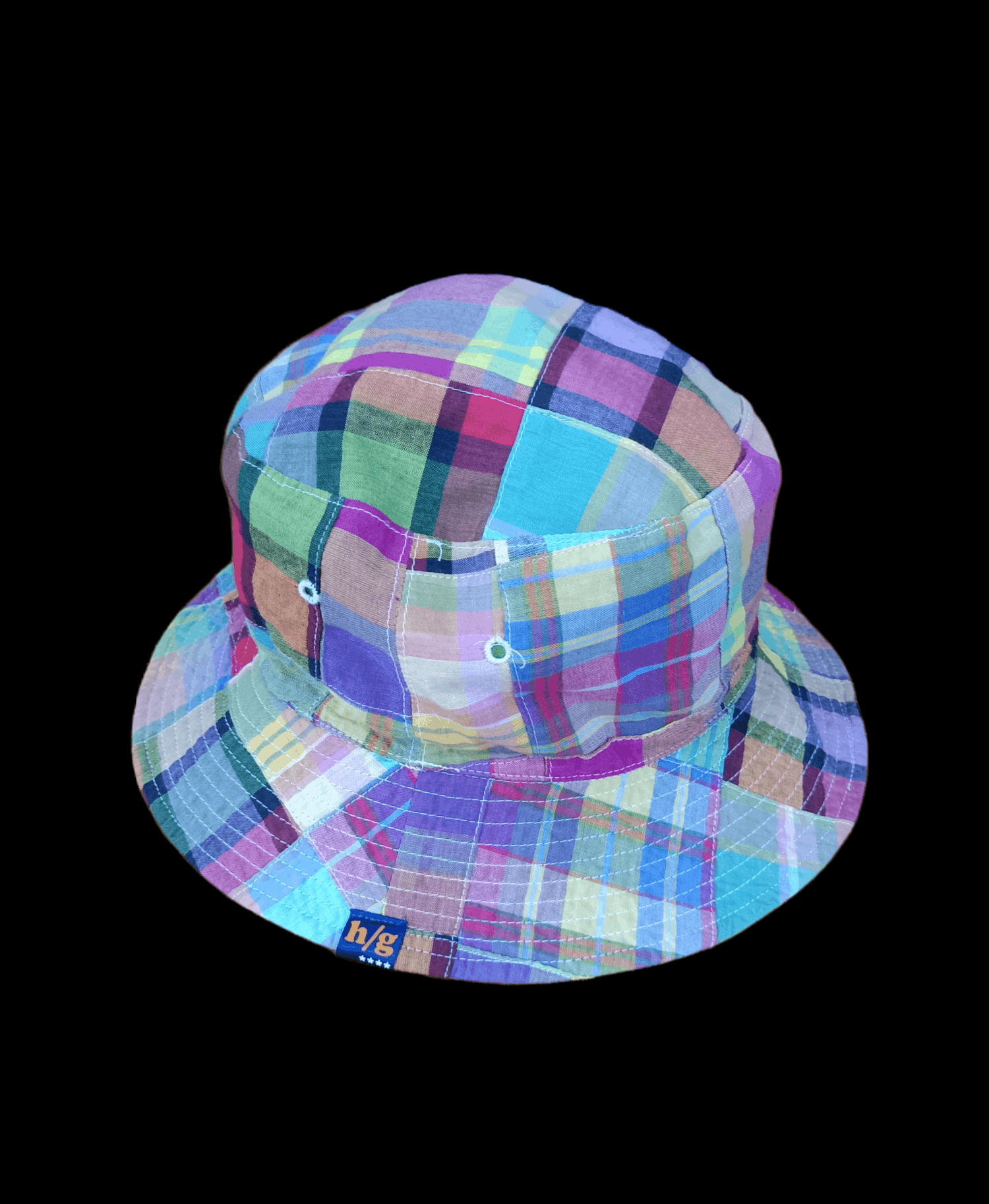 Reversible Hysteric Glamour Patchwork bucket hat - 1