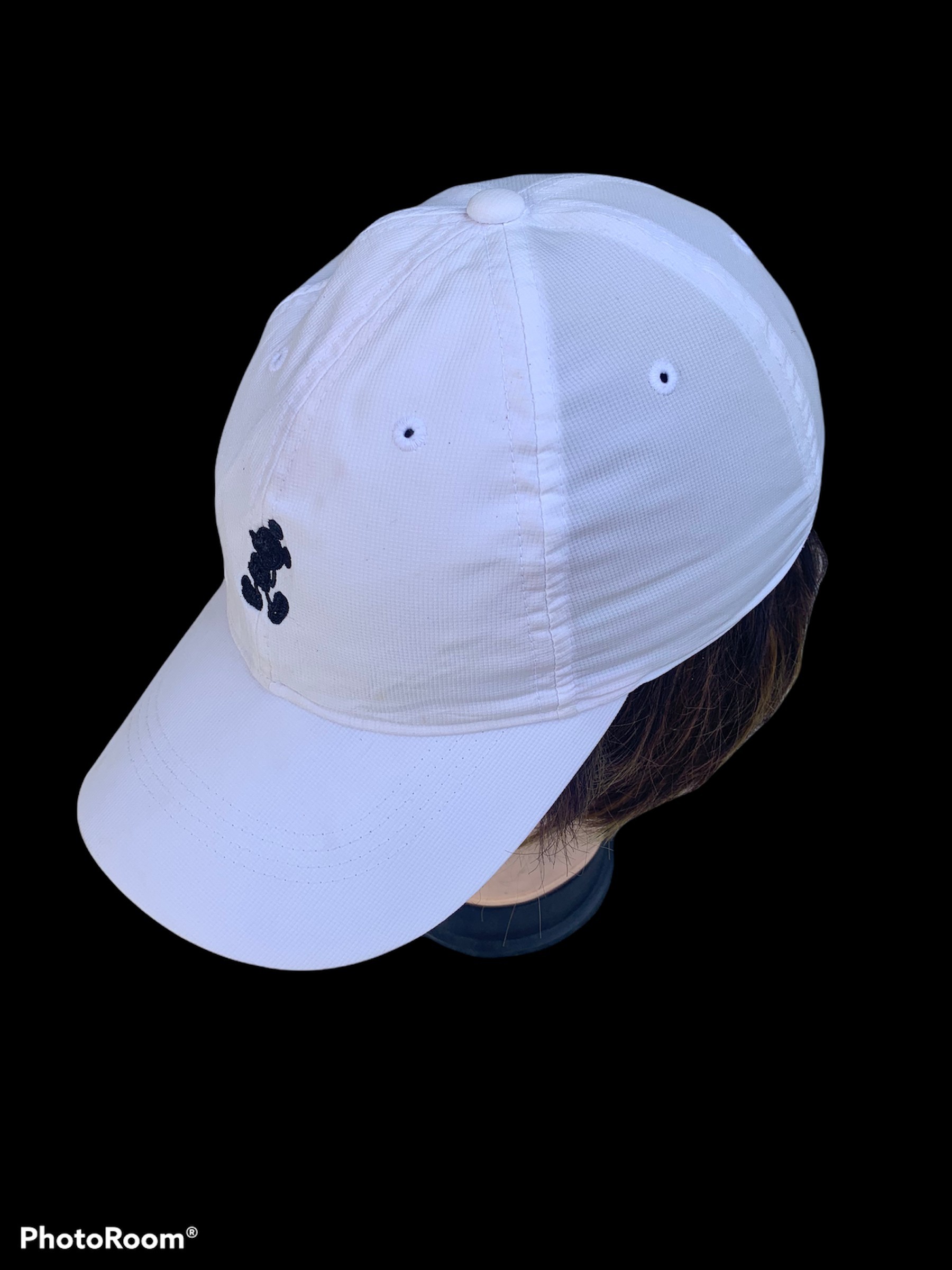 Disney Parks Mickey Mouse Embroidered Nike DriFit Legacy Solid Strap Cap - 3