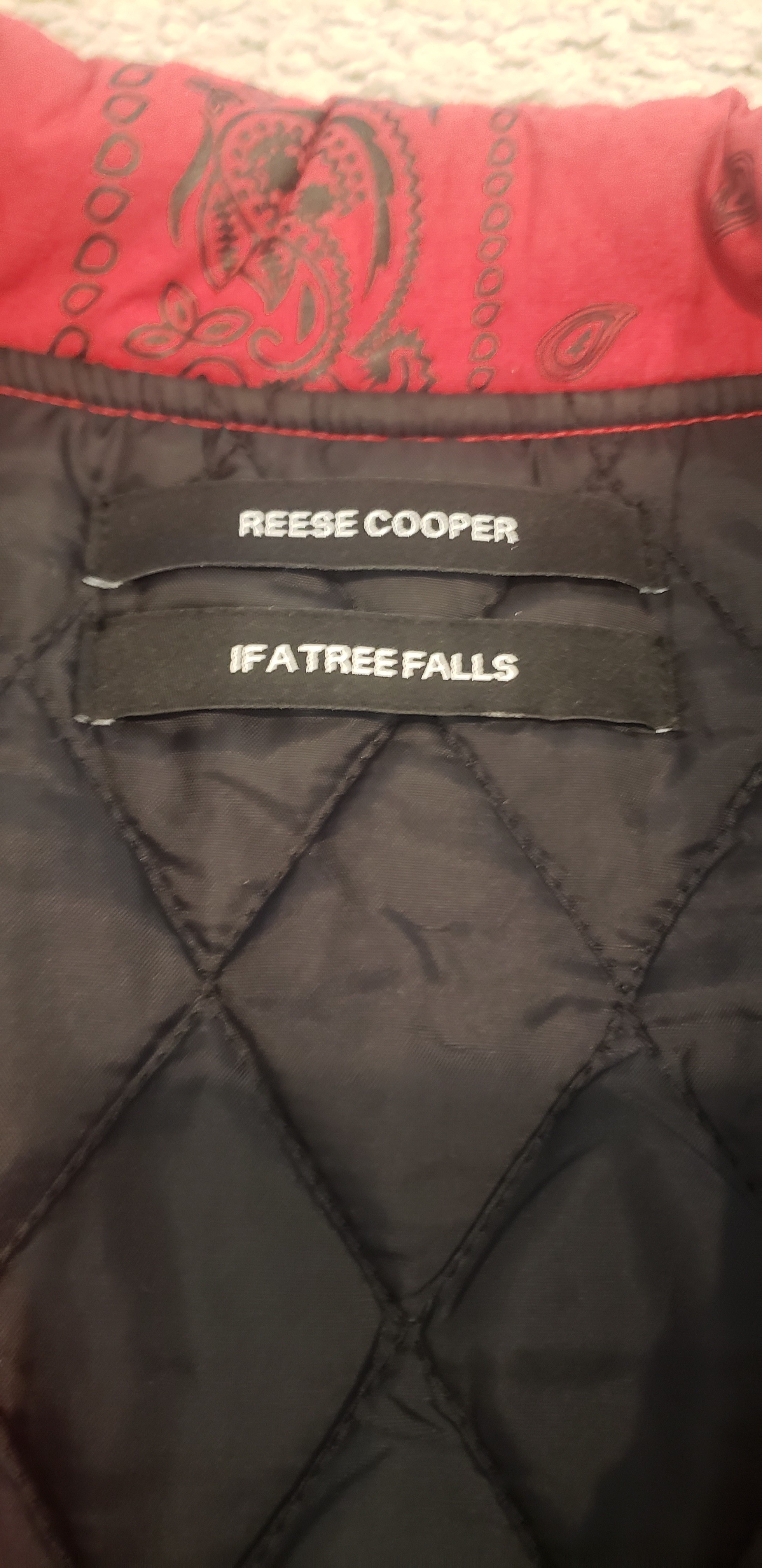 Reese Cooper - Red bandana Work Jacket - 4