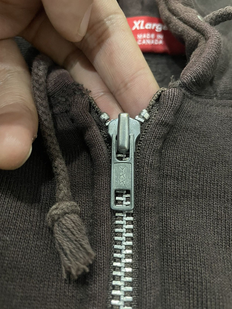 Supreme Vintage Supreme Arc Logo Zipper Baggy Hoodie | arcvssmy