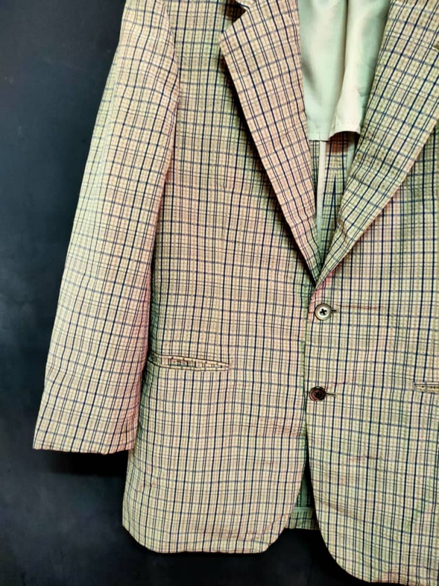 s Checkered Blazer - 3