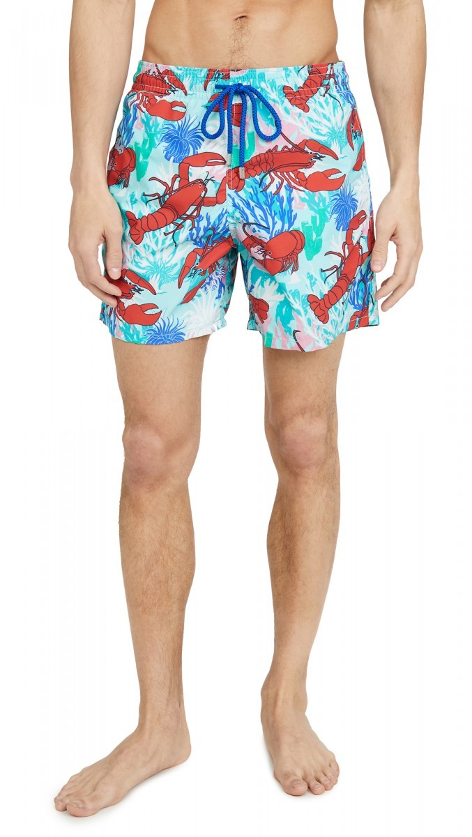 BNWT SS20 VILEBREQUIN LOBSTER AND CORAL SWIM TRUNKS L - 13