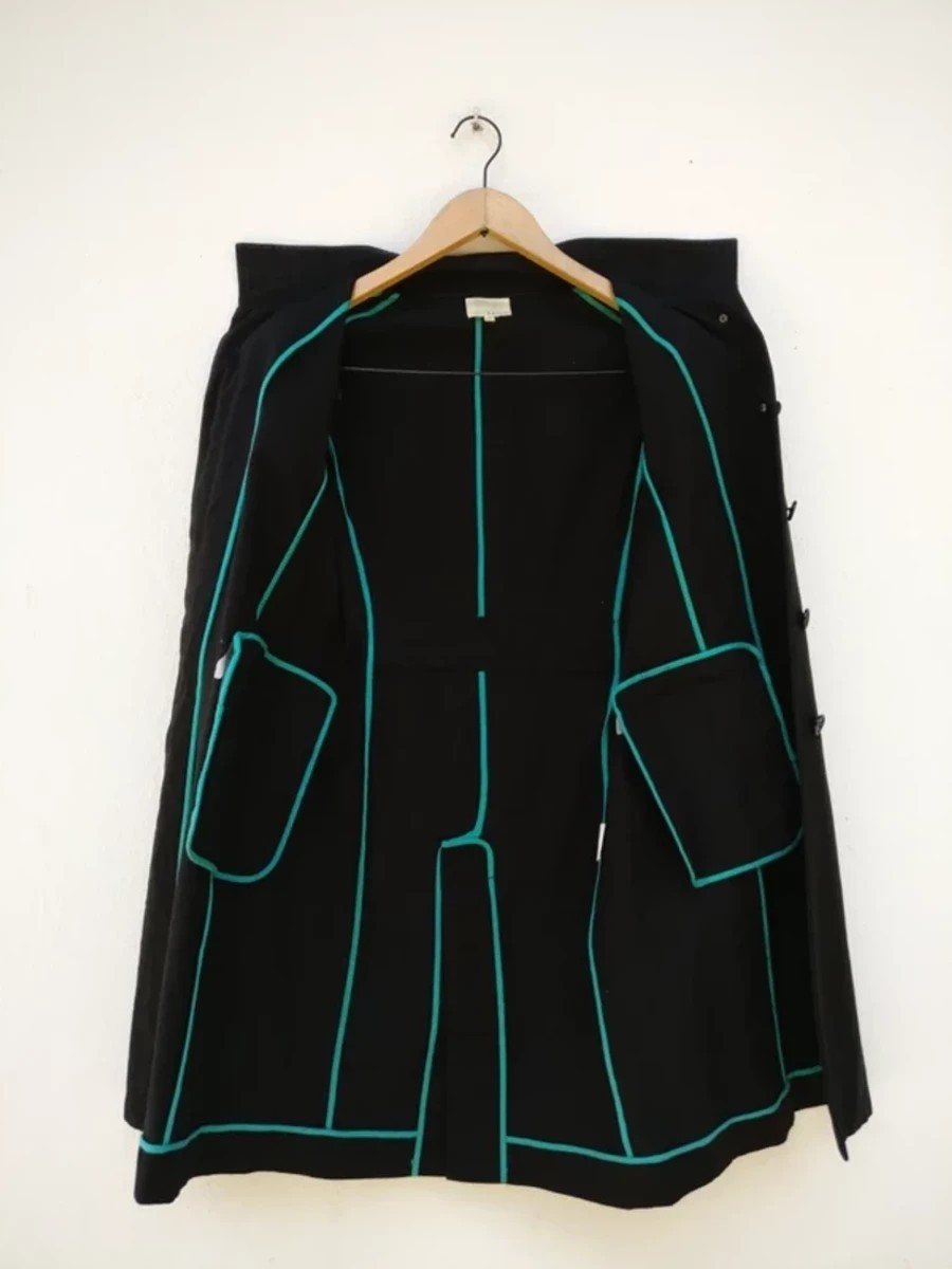 Ships Japan - Final Drop! Vintage Femme Coat Long Jacket - 4