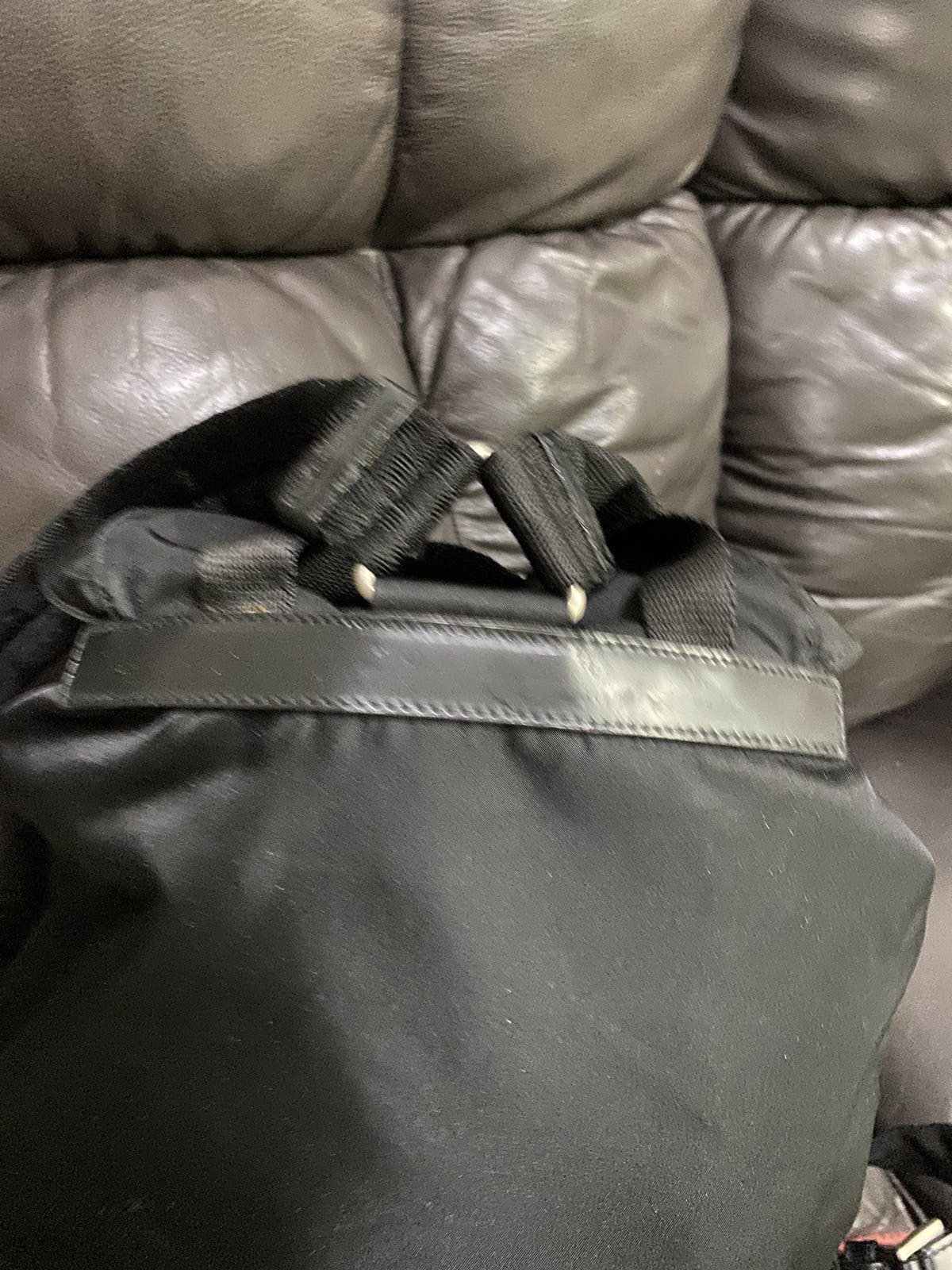 Authentic Prada Tessuto Nyalon Backpack - 11