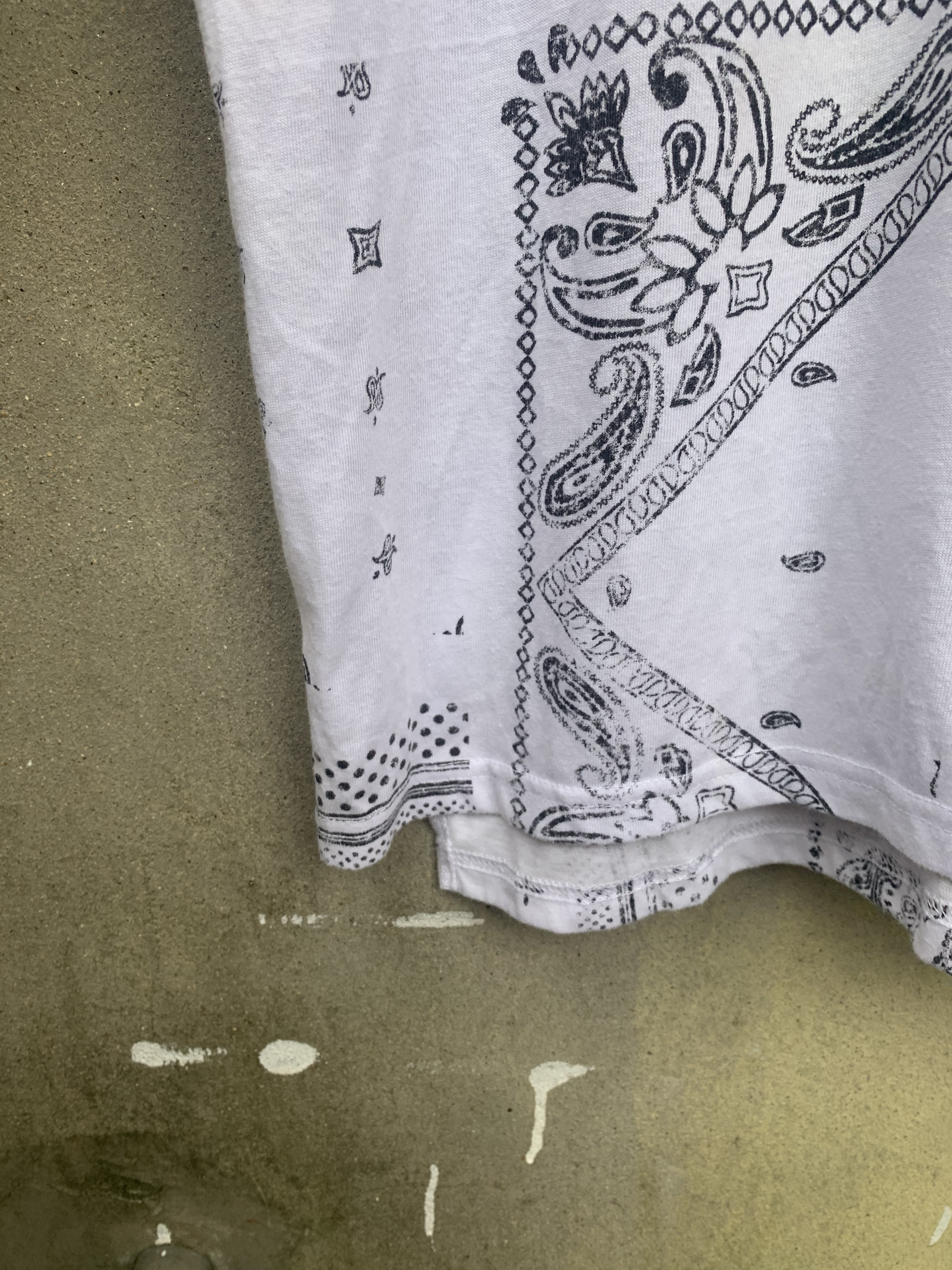 Japanese Brand - Suggestion Paisley Visvim Inspired Drop Shoulder T - 10