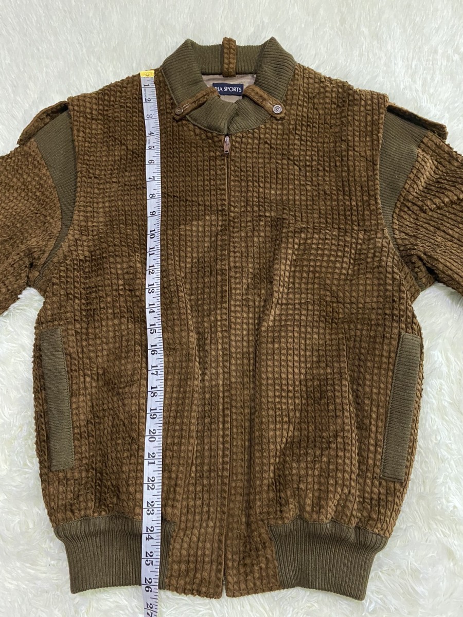 Japanese Brand - Pia Sport Wool Blend with Cotton Nylon Lining Jacket - 19