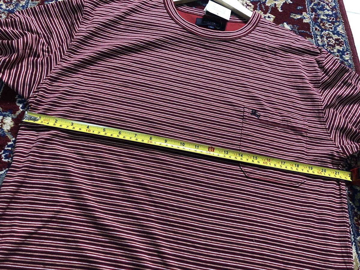 Burberry London Stripes Pocket Tee Long Sleeve Shirt - 11