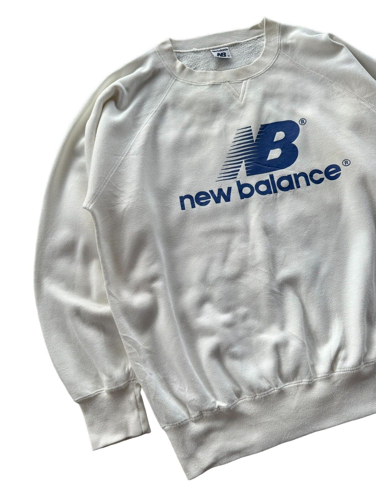 New Balance Sweatshirt Vintage Big Logo SIZE M - 4