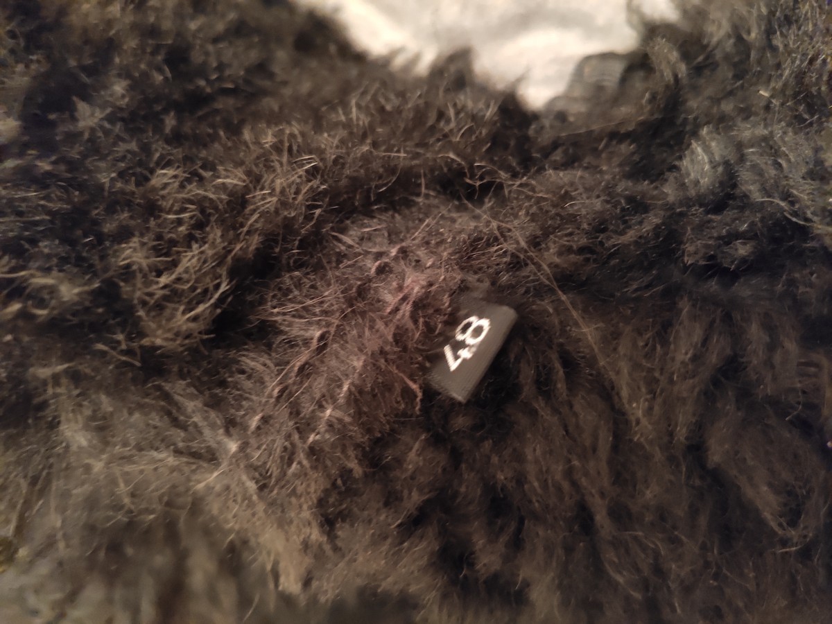 Paolo Pecora - Shearling parka in khaki.Like Saint Laurent or Gucci - 4