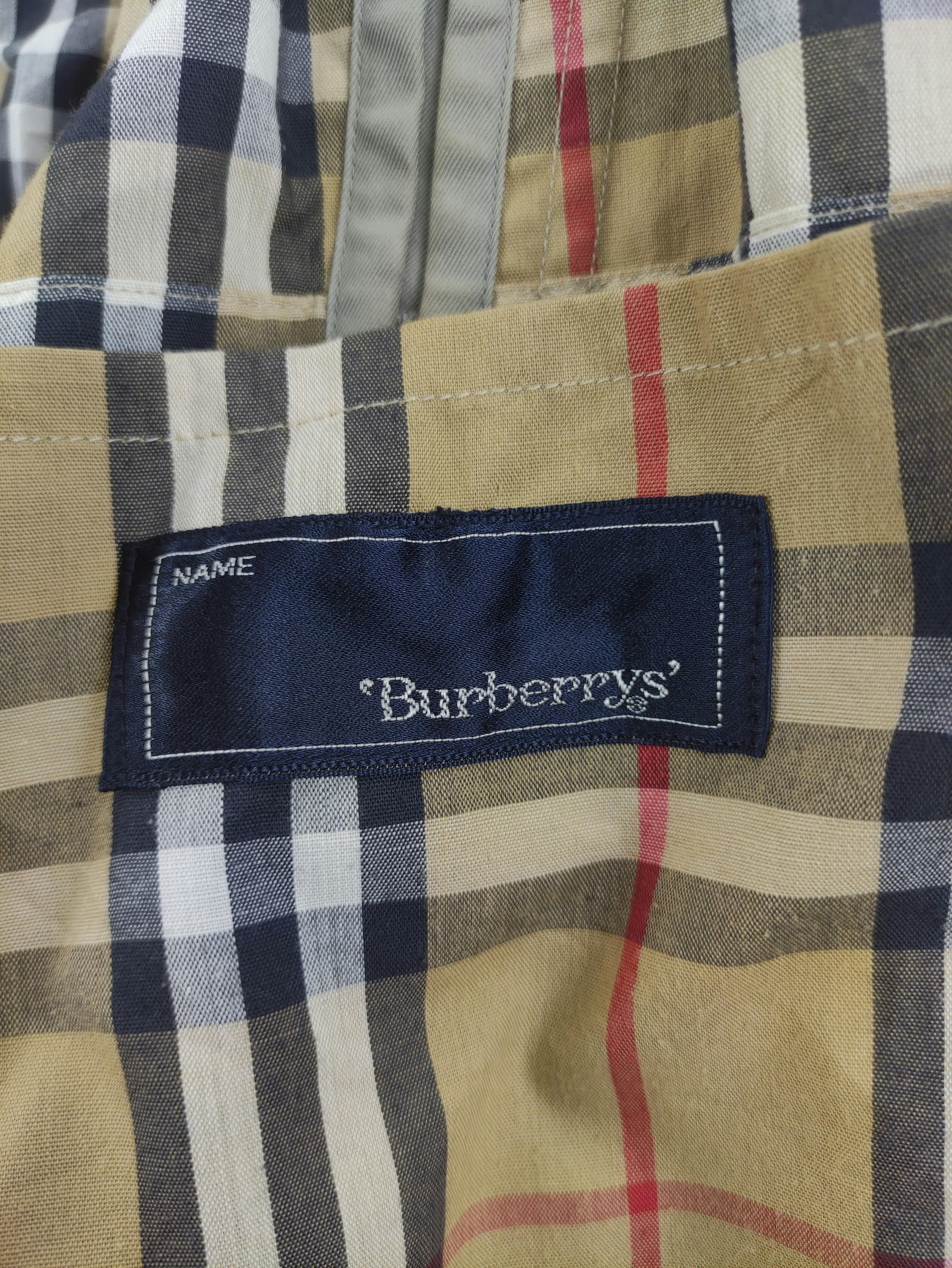 Vintage Burberrys Trench Coat Nova Check - 4