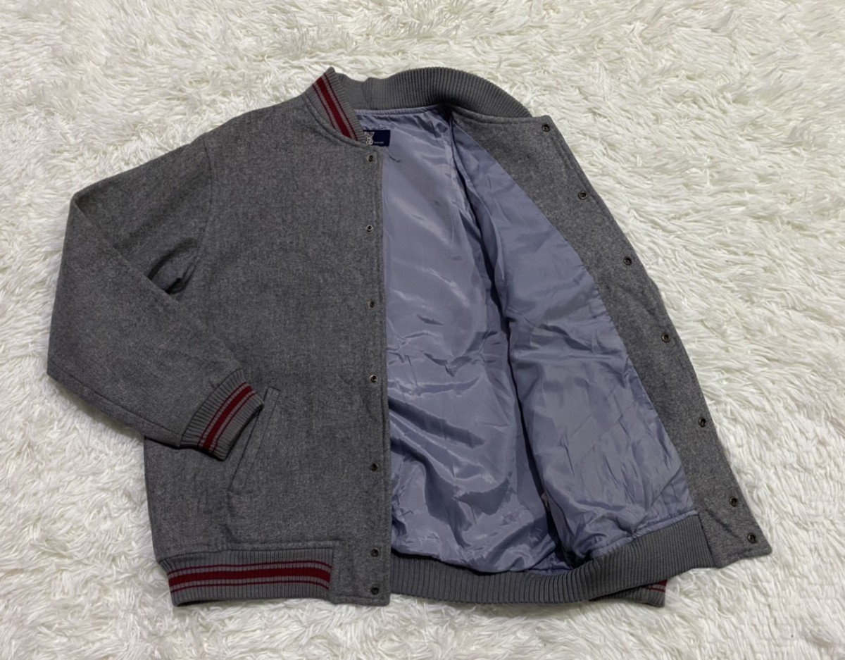 Japanese Brand - Billy The Kid Wool Blend Baseball Varsity Jacket - 5