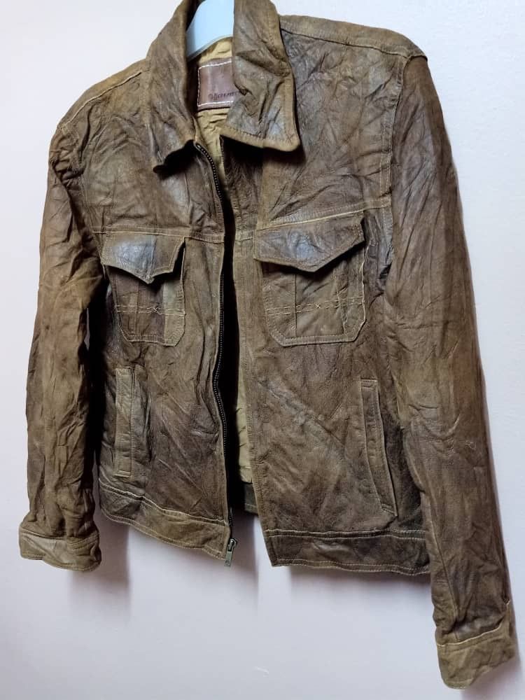 Vintage Guess Leather Ride Jacket - 7